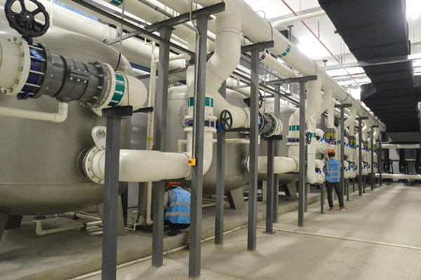 江门体育中心游泳馆机房 江门体育中心游泳馆机房